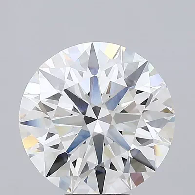 7.09ct F VVS1 Rare Carat Ideal Cut Round Lab Grown Diamond