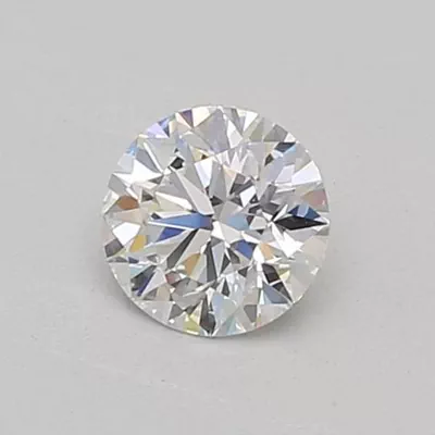 0.53ct E VVS2 Rare Carat Ideal Cut Round Diamond