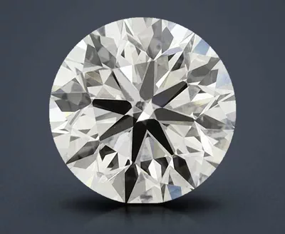 3.16ct H VVS2 Excellent Cut Round Lab Grown Diamond
