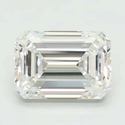 1.43ct E VVS2 Rare Carat Ideal Cut Emerald Lab Grown Diamond