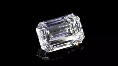 3.26ct I VVS2 Excellent Cut Emerald Diamond