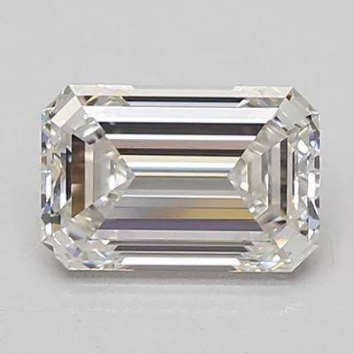 1.56ct F VS1 Excellent Cut Emerald Lab Grown Diamond