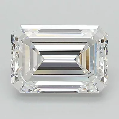 1.53ct E VVS2 Excellent Cut Emerald Lab Grown Diamond