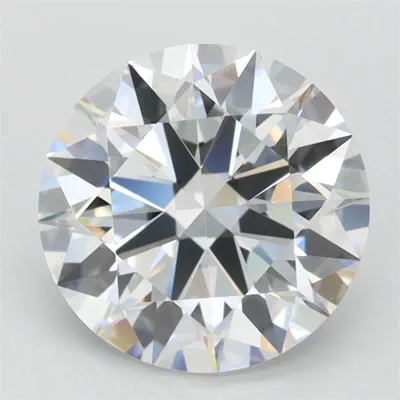 2.40ct D IF Rare Carat Ideal Cut Round Lab Grown Diamond