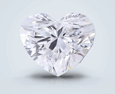 6.10ct E VVS2 Rare Carat Ideal Cut Heart Lab Grown Diamond