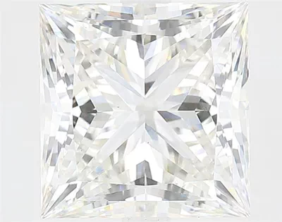 5.56ct G VS2 Rare Carat Ideal Cut Princess Lab Grown Diamond