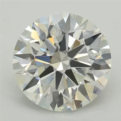 3.02ct F VS1 Rare Carat Ideal Cut Round Lab Grown Diamond
