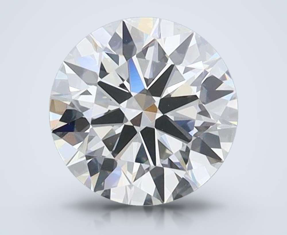 1.01ct F FL Rare Carat Ideal Cut Round Lab Grown Diamond