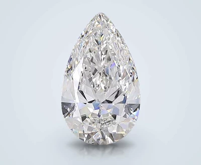15.54ct F VVS2 Rare Carat Ideal Cut Pear Lab Grown Diamond
