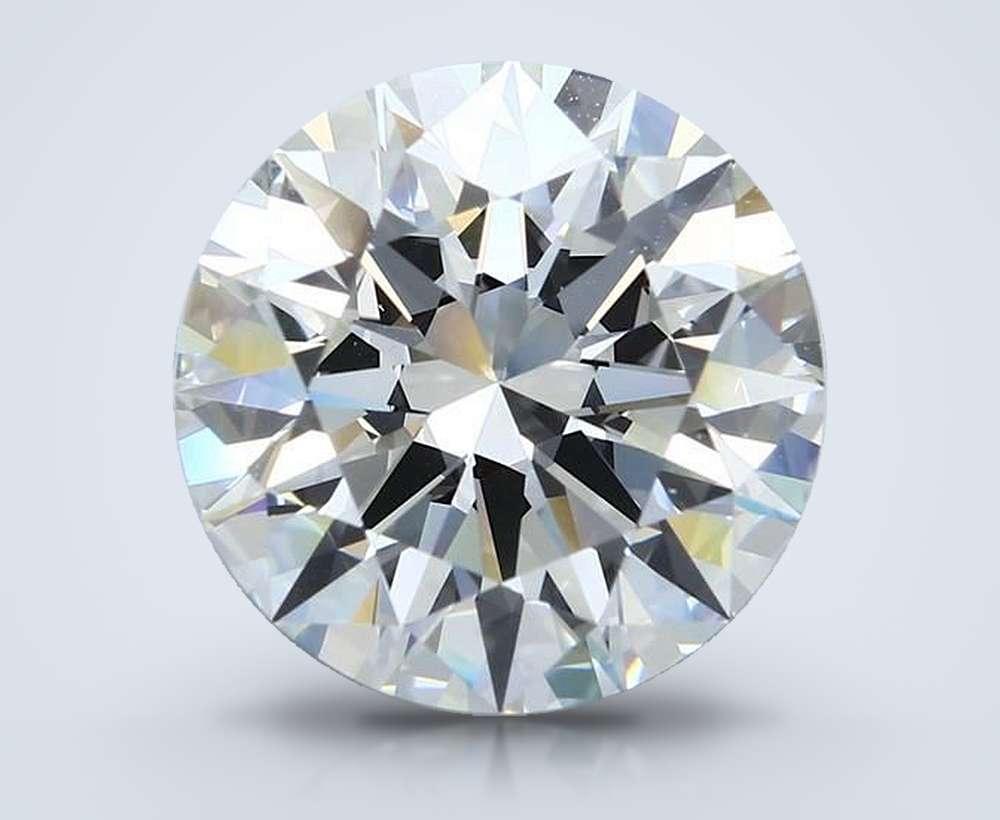 10.48ct H VVS1 Rare Carat Ideal Cut Round Diamond