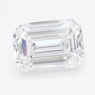 1.52ct D VVS1 Rare Carat Ideal Cut Emerald Lab Grown Diamond