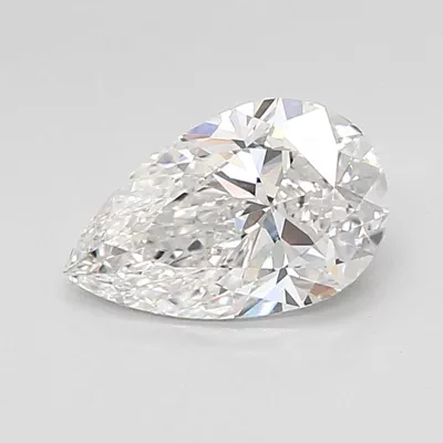 1.59ct E VVS2 Rare Carat Ideal Cut Pear Lab Grown Diamond