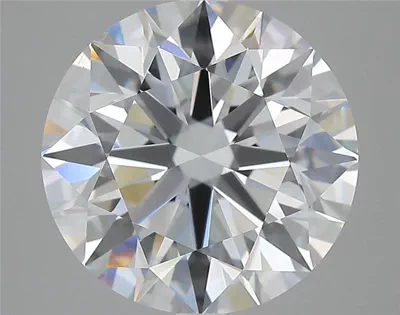 6.04ct E VS2 Rare Carat Ideal Cut Round Lab Grown Diamond