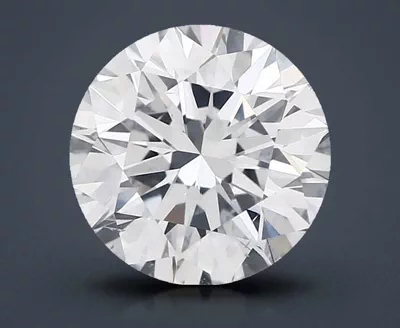 2.27ct D SI2 Rare Carat Ideal Cut Round Diamond