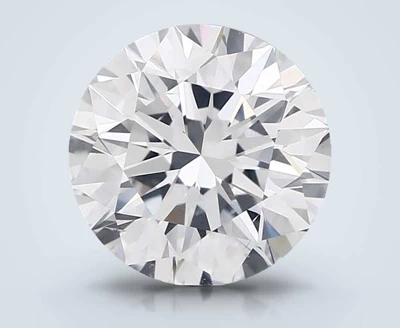 2.27ct D SI2 Rare Carat Ideal Cut Round Diamond