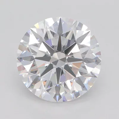 3.27ct E VVS1 Rare Carat Ideal Cut Round Lab Grown Diamond