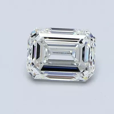 1.00ct I VS2 Rare Carat Ideal Cut Emerald Diamond