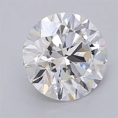 2.02ct D VS2 Rare Carat Ideal Cut Round Lab Grown Diamond
