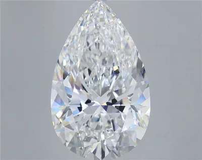 11.52ct E VVS2 Rare Carat Ideal Cut Pear Lab Grown Diamond