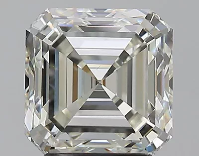 2.53ct J VS2 Excellent Cut Asscher Diamond