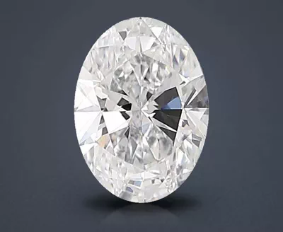 1.01ct D VVS2 Rare Carat Ideal Cut Oval Lab Grown Diamond