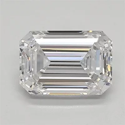 0.95ct D VVS1 Excellent Cut Emerald Lab Grown Diamond