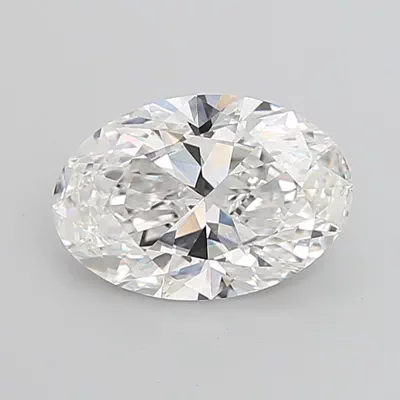 5.00ct F VVS2 Rare Carat Ideal Cut Oval Lab Grown Diamond