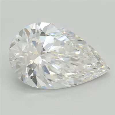 2.36ct D VS1 Rare Carat Ideal Cut Pear Lab Grown Diamond