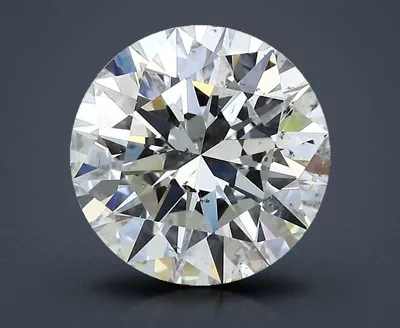 3.50ct J SI1 Rare Carat Ideal Cut Round Diamond