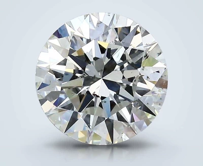 3.50ct J SI1 Rare Carat Ideal Cut Round Diamond