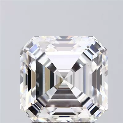 2.57ct E VS1 Rare Carat Ideal Cut Asscher Lab Grown Diamond