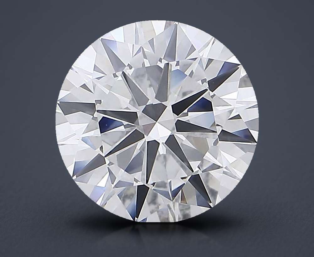 9.54ct G VVS2 Excellent Cut Round Lab Grown Diamond