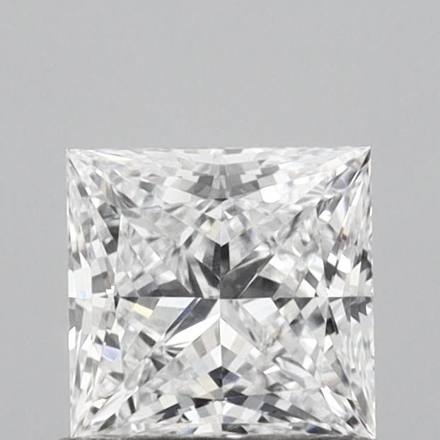 0.66ct D VVS2 Rare Carat Ideal Cut Princess Lab Grown Diamond