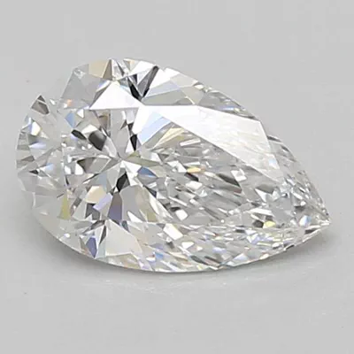 1.10ct D VS1 Rare Carat Ideal Cut Pear Lab Grown Diamond