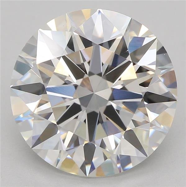 3.05ct F VVS2 Rare Carat Ideal Cut Round Lab Grown Diamond