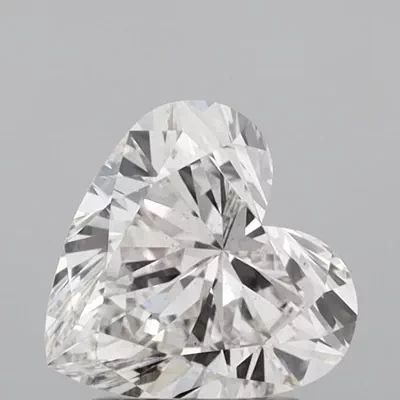1.52ct G VS2 Rare Carat Ideal Cut Heart Lab Grown Diamond