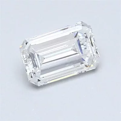 0.77ct D VS2 Very Good Cut Emerald Diamond