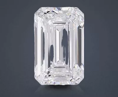 4.01ct E VS2 Rare Carat Ideal Cut Emerald Lab Grown Diamond