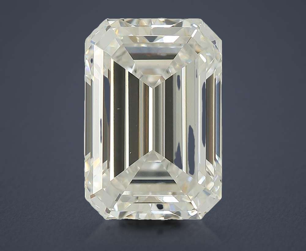 2.59ct E VS1 Rare Carat Ideal Cut Emerald Lab Grown Diamond