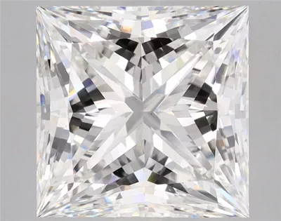 5.05ct G VS1 Rare Carat Ideal Cut Princess Lab Grown Diamond