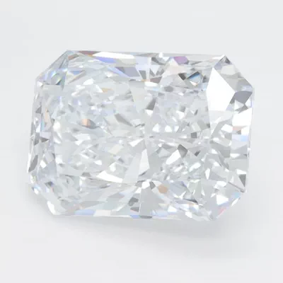3.84ct G VVS1 Rare Carat Ideal Cut Radiant Lab Grown Diamond