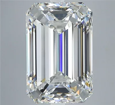 8.05ct G VS1 Rare Carat Ideal Cut Emerald Diamond