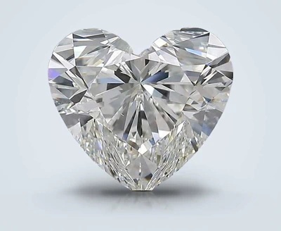 3.50ct H VS2 Very Good Cut Heart Diamond