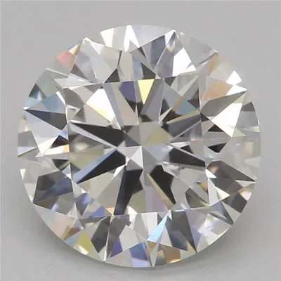 2.00ct E VVS2 Excellent Cut Round Lab Grown Diamond