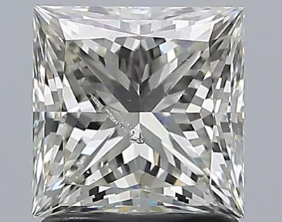 1.50ct H SI2 Rare Carat Ideal Cut Princess Diamond