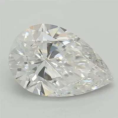 1.02ct E VS1 Rare Carat Ideal Cut Pear Lab Grown Diamond