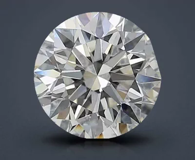 2.71ct H VS2 Rare Carat Ideal Cut Round Diamond