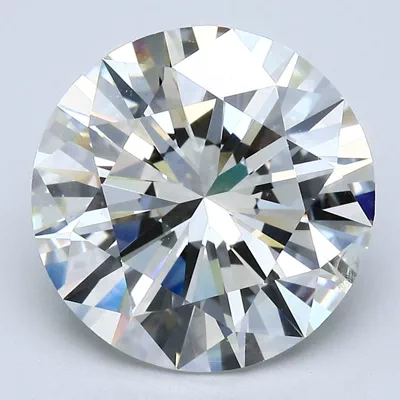 5.53ct K SI1 Very Good Cut Round Diamond