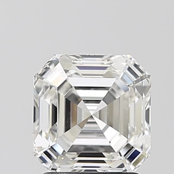 2.02ct F VS2 Rare Carat Ideal Cut Asscher Lab Grown Diamond