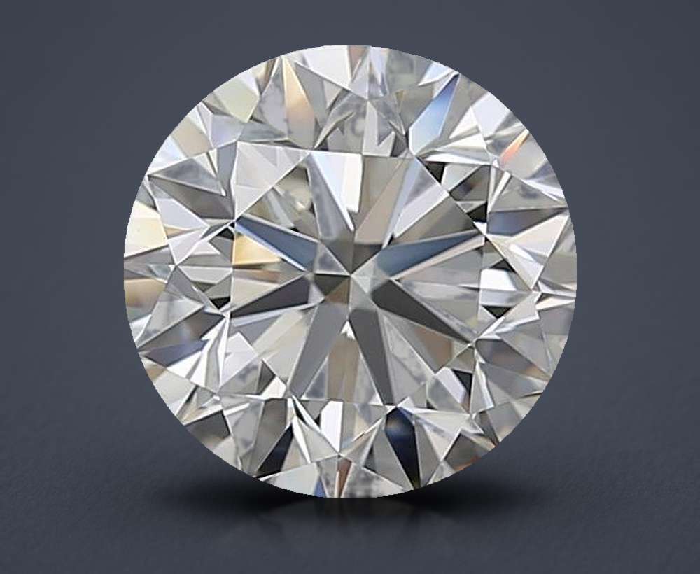 2.51ct I VS2 Very Good Cut Round Diamond